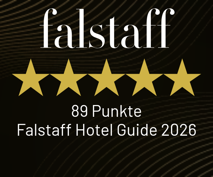 falstaff Hotelguide: Das Naturjuwel erhält 5 Sterne / 89 Punkte